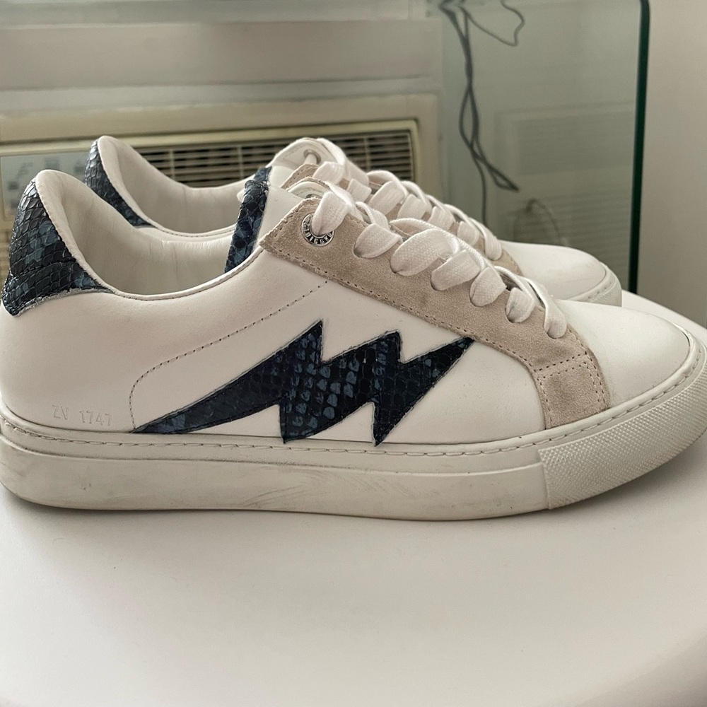 Zadig & Voltaire sneakers, size 9, barely used, less than 3 months old